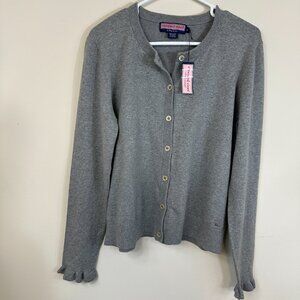 Vineyard Vines Gray Cardigan Women's XL NWT